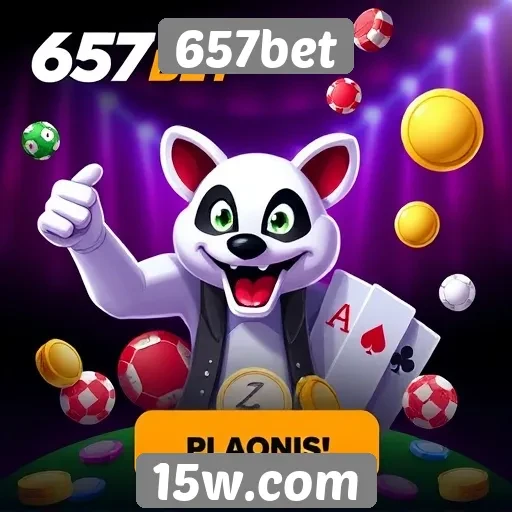 Variedade de jogos disponíveis no 657bet